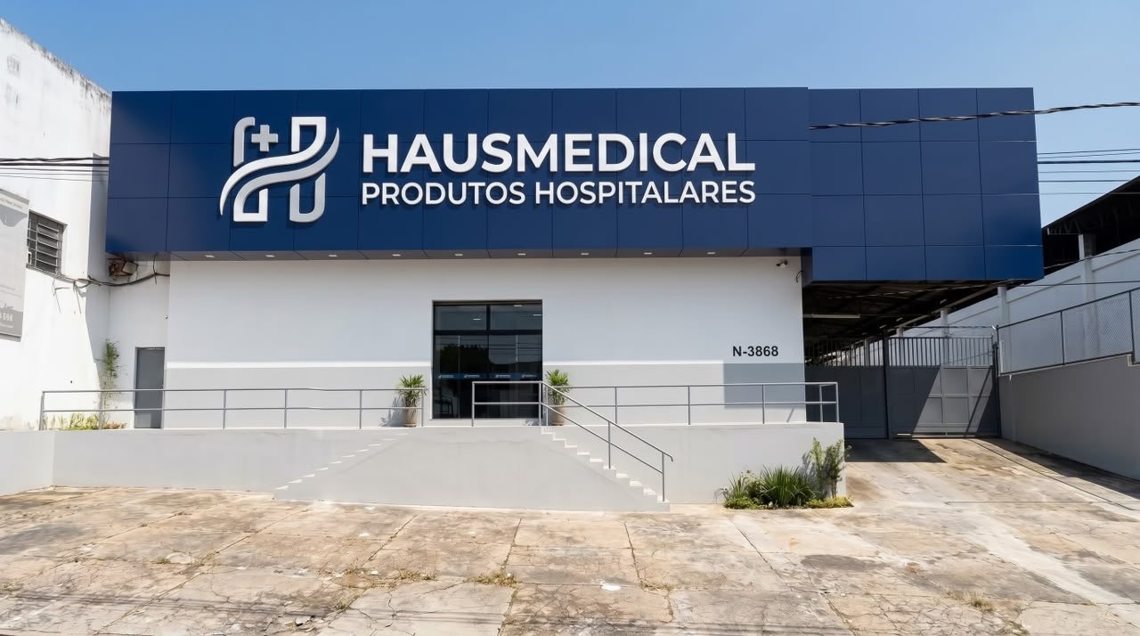 Fachada da Hausmedical na Avenida Tefé, Japiim, Manaus